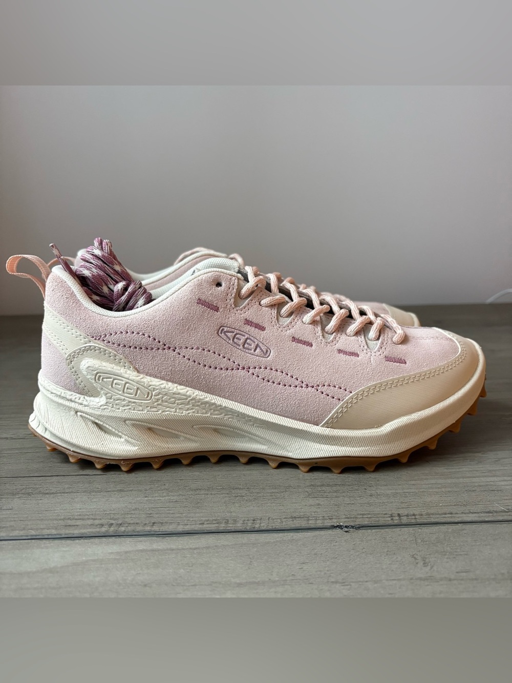 Keen Jasper Zionic Womens Athletic Hiking Shoes Trail Cameo Rose Size 8.5